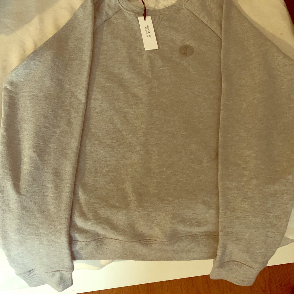 Versace Collection Gray Sweater (Medium)